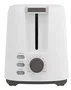 Aiwa ASATAN Tostadora 2 Ranuras 750W con 7 Niveles, Función Descongelar/Recalentar y Bandeja para Migas Extraíble, Acero Inoxidable y Blanco