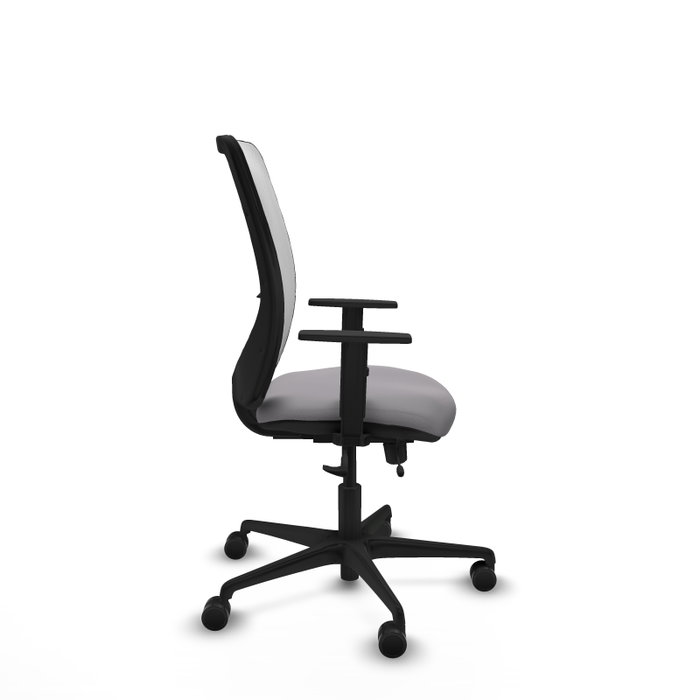 PIQUERAS Y CRESPO Silla de oficina Zulema Gris y Blanco