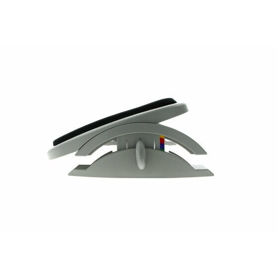 Kensington Solemate Comfort Reposapiés Ajustable Negro