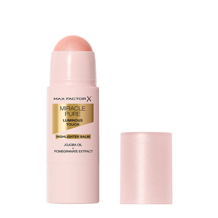 Max Factor Miracle Pure Balm Iluminador #15 Rose Gold 6 gr - Bálsamo Cremoso con Jojoba y Granada