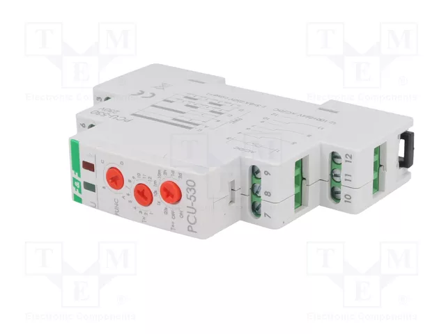 F&F PCU-530 Relé de tiempo 3PDT 250VAC/8A