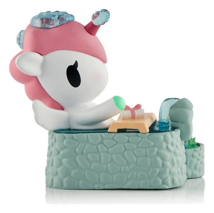 Unicorno Window Box Figura Spa Day Hot Springs Oasis 7 cm Unicorno Window Box Figura Spa Day Hot Springs Oasis 7 cm