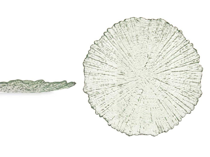 Vivalto Plato Postre 21 cm Turquesa - Cristal (24 Unidades)