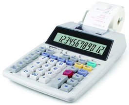Calculadora Impresora Sharp 12 Digitos El-1750V