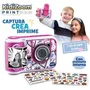 VTech 80-549157-022 Cámara Digital Instantánea Kidizoom Print Cam 5 MP sin tinta vídeo B/N para niños +5 años Rosa