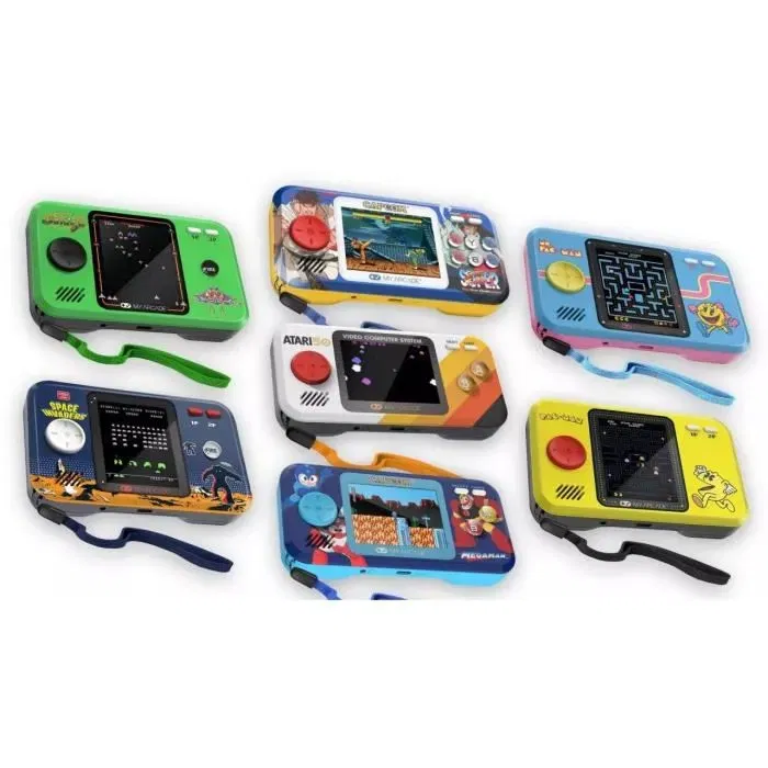 My Arcade Pocket Player PRO Megaman Juego Retrogaming JUS1696639164159 Pantalla 7 cm 6 Juegos Mega Man Incluidos