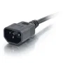 C2G Cable de Alimentación IEC 60320 C13 a C14 5m Negro 250V 10A - Alargador/Alimentador para Monitor, Escáner e Impresora (88506)