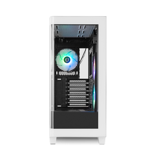 NOX Caja PC Semitorre Hummer ETHER NXHUMMERETHERBW Negra y Blanca con Cristal Templado NOX Caja PC Semitorre Hummer ETHER NXHUMMERETHERBW Negra y Blanca con Cristal Templado