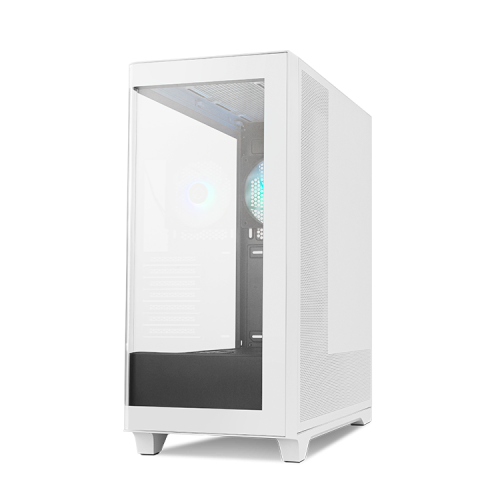 NOX Caja PC Semitorre Hummer ETHER NXHUMMERETHERBW Negra y Blanca con Cristal Templado NOX Caja PC Semitorre Hummer ETHER NXHUMMERETHERBW Negra y Blanca con Cristal Templado