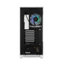 NOX Caja PC Semitorre Hummer ETHER NXHUMMERETHERBW Negra y Blanca con Cristal Templado