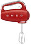 Smeg HMF01RDEU Batidora de mano Retro Rojo