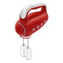 Smeg HMF01RDEU Batidora de Mano Retro Diseño 50s Rojo 250W