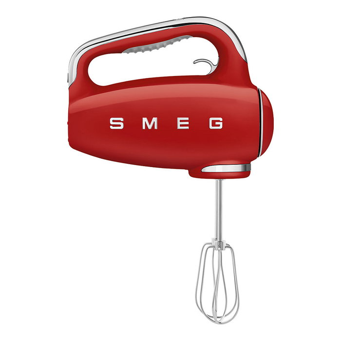 Smeg HMF01RDEU Batidora de Mano Retro Diseño 50s Rojo 250W Smeg HMF01RDEU Batidora de Mano Retro Diseño 50s Rojo 250W