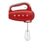 Smeg HMF01RDEU Batidora de Mano Retro Diseño 50s Rojo 250W