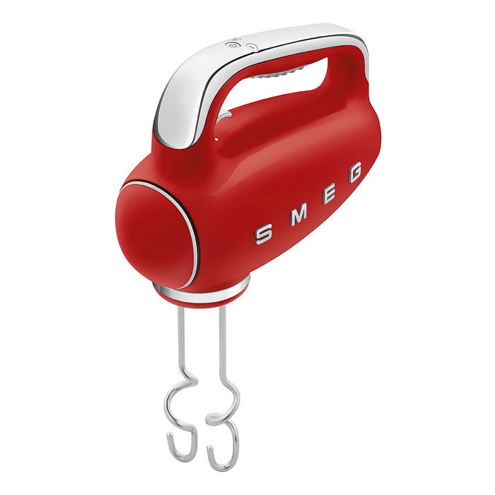 Smeg HMF01RDEU Batidora de Mano Retro Diseño 50s Rojo 250W Smeg HMF01RDEU Batidora de Mano Retro Diseño 50s Rojo 250W