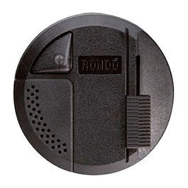 Rondo 5600 Regulador/Interruptor de Luz de Pie Redondo para Lámparas LED Dimmables de 4-100W, También Incandescentes/Halógenas, Negro