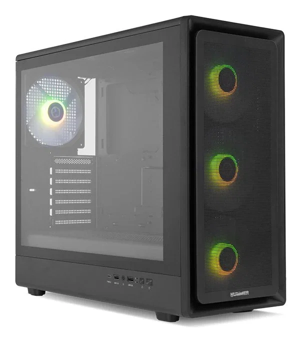 Nox Hummer AERO Semitorre Negro ARGB