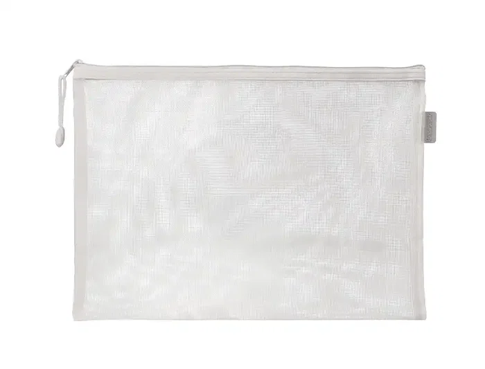 Liderpapel Bolsa zipper bag Poliéster Transpirable Multiusos DIN A5 Blanco Liderpapel Bolsa zipper bag Poliéster Transpirable Multiusos DIN A5 Blanco