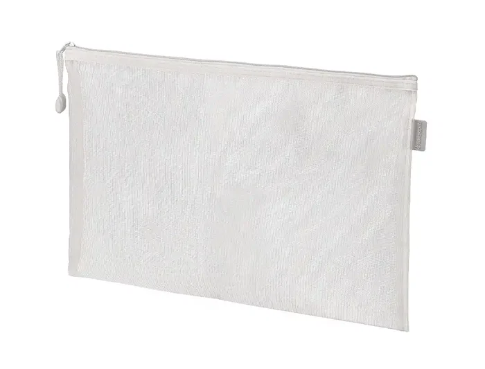 Liderpapel Bolsa zipper bag Poliéster Transpirable Multiusos DIN A5 Blanco Liderpapel Bolsa zipper bag Poliéster Transpirable Multiusos DIN A5 Blanco