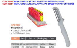 Metaltex Pelapatatas Speedy