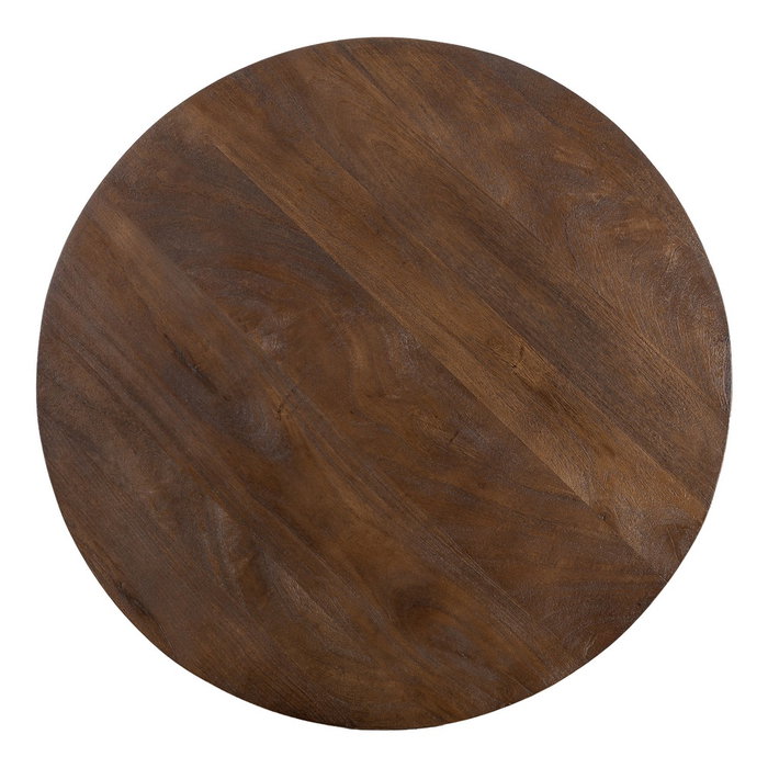 Mesa Centro Natural Madera de Mango 90 X 90 X 45 cm