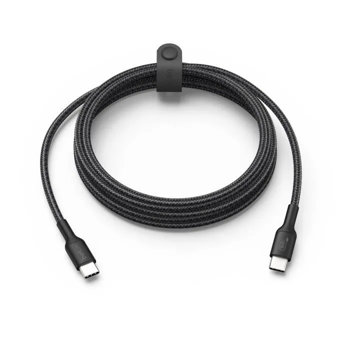 Belkin Cable USB-C a USB-C para Nintendo Switch 2, 60 W, Negro