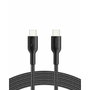 Belkin Cable USB-C a USB-C Trenzado 60W Negro 2m