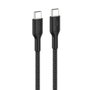 Belkin Cable USB-C a USB-C Trenzado 60W Negro 2m