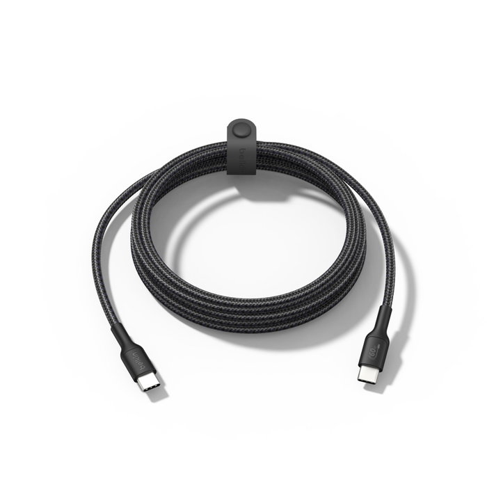 Belkin Cable USB-C a USB-C Trenzado 60W Negro 2m