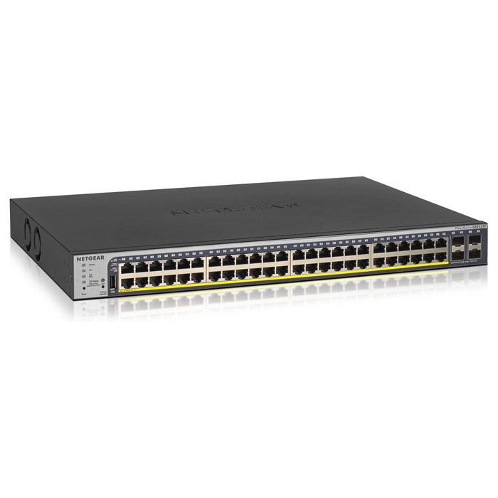NETGEAR GS752TP Smart Switch con 48 Puertos Gigabit y PoE+ NETGEAR GS752TP Smart Switch con 48 Puertos Gigabit y PoE+
