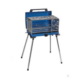 CAMPINGAZ Koffergasgrill 200 SGR (50 mbar) Parrilla de Gas 5200W Mesa Acero Azul Plata