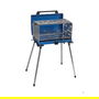 CAMPINGAZ Koffergasgrill 200 SGR (50 mbar) Parrilla de Gas 5200W Mesa Acero Azul Plata