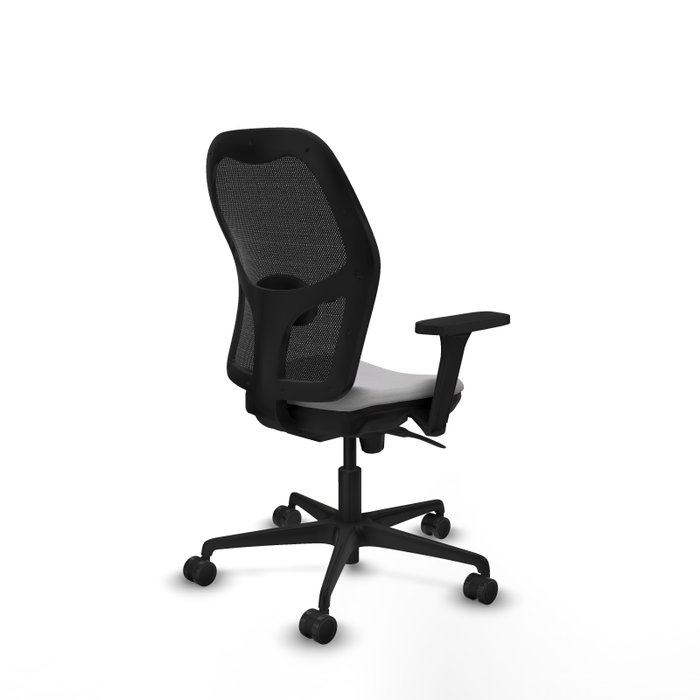 PIQUERAS Y CRESPO Silla de oficina Jorquera con mecanismo Sincro, Gris claro y Negro PIQUERAS Y CRESPO Silla de oficina Jorquera con mecanismo Sincro, Gris claro y Negro