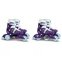 Patines en Línea Dos en Uno - DISNEY - WISH - 3 Ruedas - Tri skate y Roller en lino - Talla ajustable 27-30