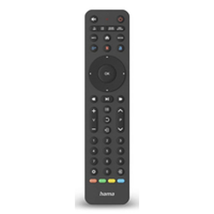 Hama Mando TV Universal 8en1 con Botones, Negro
