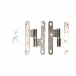 Edm Pernio PN04 Derecha 100 x 58 mm Níquel Satinado