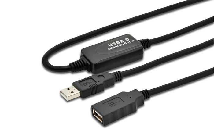 MicroConnect Cable de Extensión USB 2.0 Activo con amplificador integrado, 5m MicroConnect Cable de Extensión USB 2.0 Activo con amplificador integrado, 5m