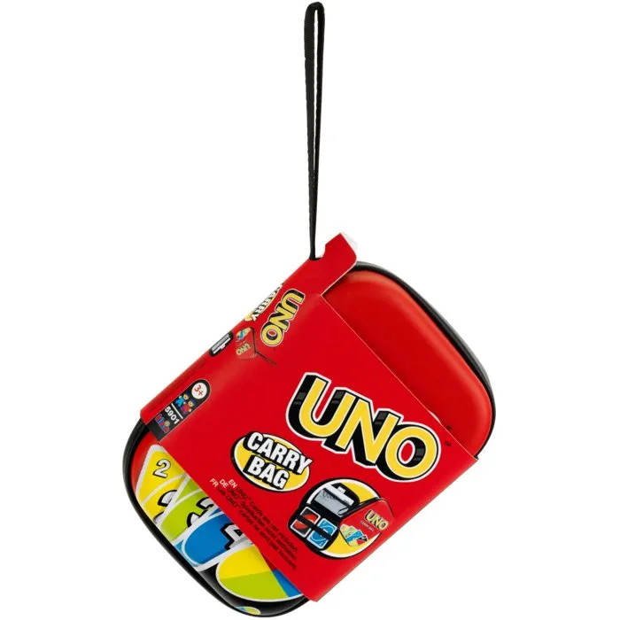 Klein - Estuche impermeable para guardar y transportar cartas UNO - 5901 - Con cremallera - Cartas no incluidas - Para mayores de 3 años