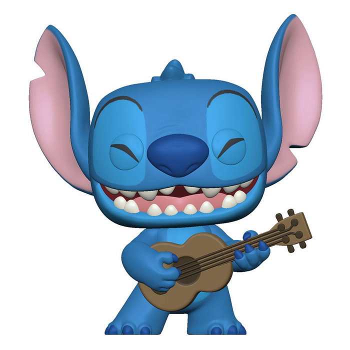 Lilo & Stitch POP! Disney Vinyl Figura Stitch w/Ukelele 9 cm Lilo & Stitch POP! Disney Vinyl Figura Stitch w/Ukelele 9 cm