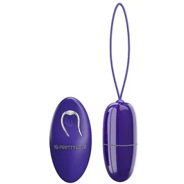 Pretty love Huevo vibrador Selkie Youth Mini con control remoto, violeta