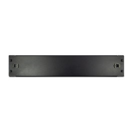 Inter-Tech Placa ciega de 19 pulgadas, negro, 2HE, geklippt
