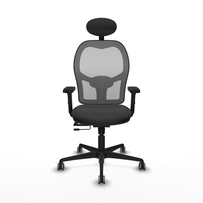 PIQUERAS Y CRESPO Silla de oficina Jorquera Gris con mecanismo Sincro/Traslack PIQUERAS Y CRESPO Silla de oficina Jorquera Gris con mecanismo Sincro/Traslack