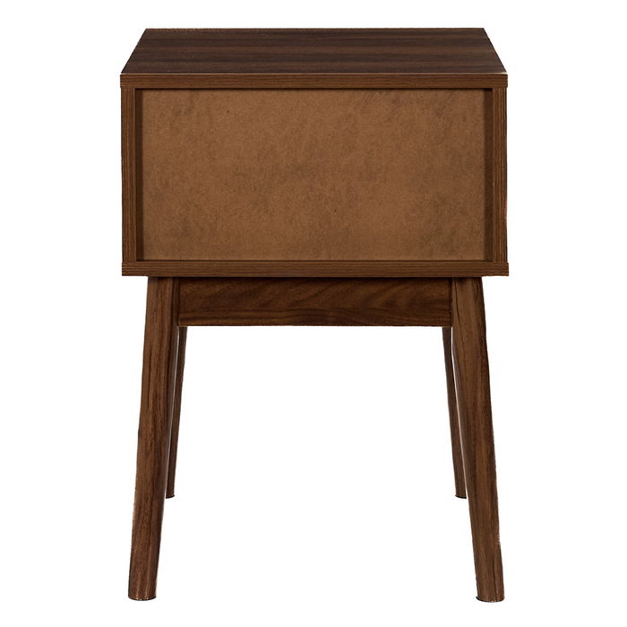 Home Deco Factory Mesita De Noche Tiffany Colección Cocooning Medidas 40x40 cm h.55 cm