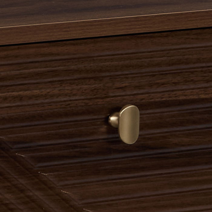 Home Deco Factory Mesita De Noche Tiffany Colección Cocooning Medidas 40x40 cm h.55 cm