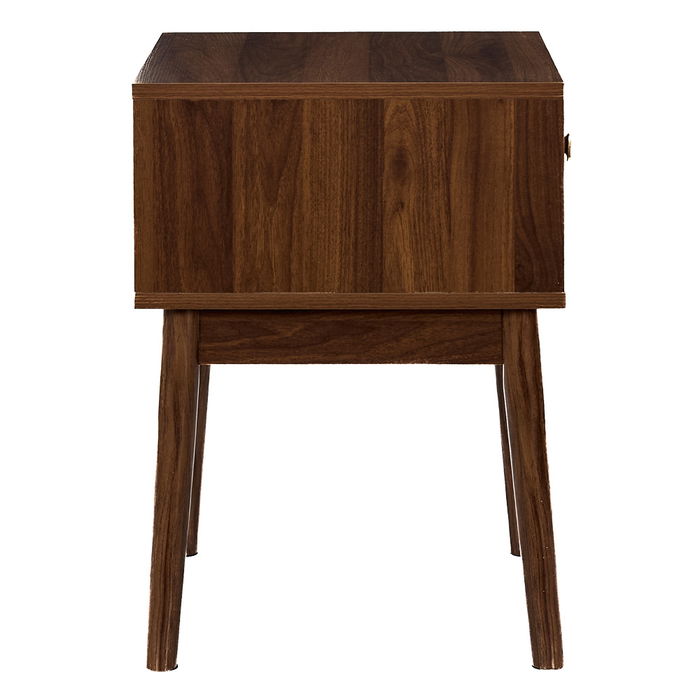 Home Deco Factory Mesita De Noche Tiffany Colección Cocooning Medidas 40x40 cm h.55 cm