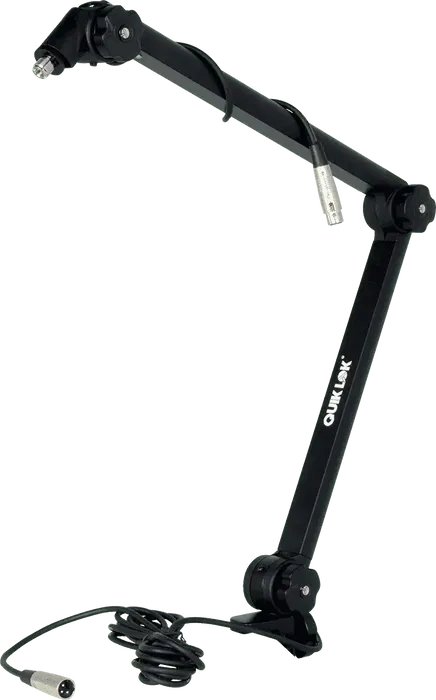 Quiklok Brazo Articulado para Micrófono QML2 Sobremesa (2 Kg) Soporte Profesional