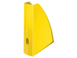 Leitz Revistero WOW Poliestireno Amarillo 75x312x258 mm