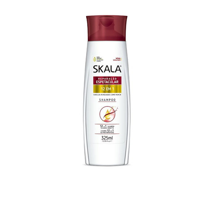 Skala Champú 12 en 1 Vegano Reparador y Nutritivo 325 ml