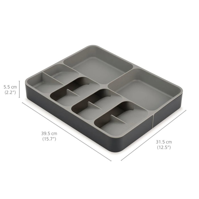 Joseph Joseph DrawerStore Organizador de Cubiertos y Utensilios Gris Expandible Joseph Joseph DrawerStore Organizador de Cubiertos y Utensilios Gris Expandible