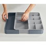 Joseph Joseph DrawerStore Organizador de Cubiertos y Utensilios Gris Expandible